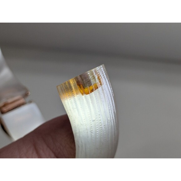 Unsigned Alexis Bittar Hinged Bangle Bracelet - Picture 6 of 11